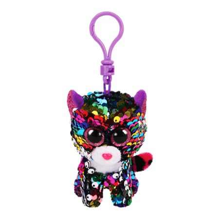 Glitter Color Leopard Dottie - Keychain