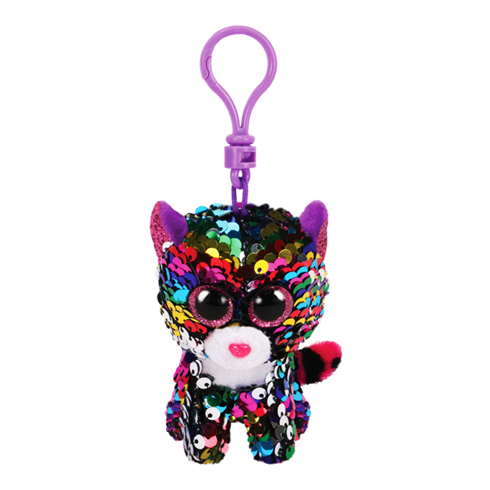 Glitter Color Leopard Dottie - Keychain