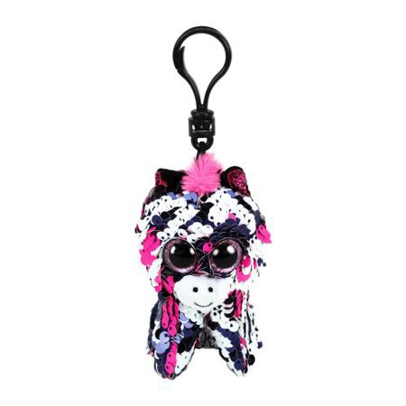 Glitter Zebra Zoe - Keychain