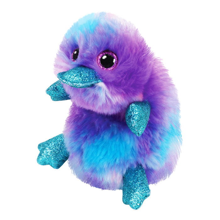 Purple platypus leaping 15CM