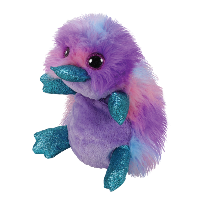 Purple platypus leaping 24CM