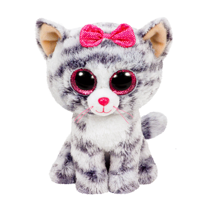 Gray cat Qiqi 15CM