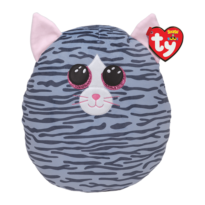 Gray Cat Kiki - Pillow (14 inches)