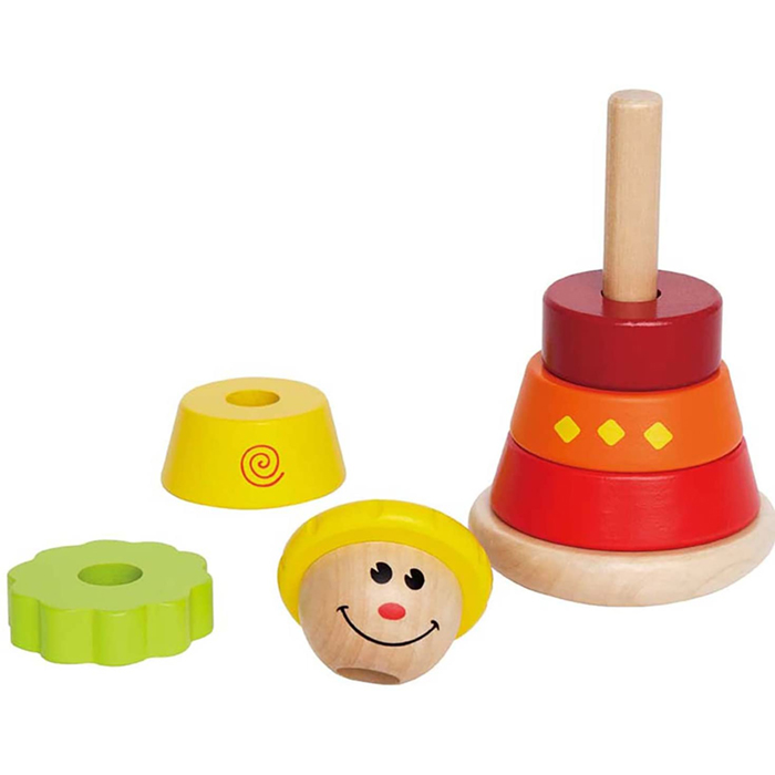 little girl building tower - Image 3