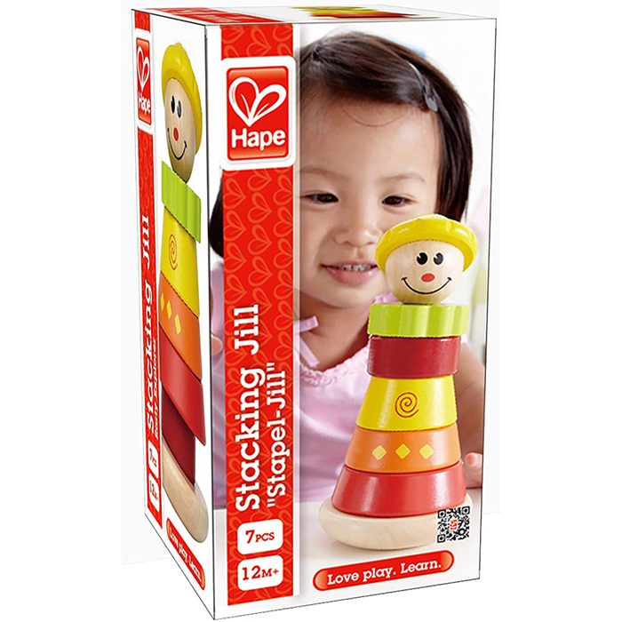 little girl building tower - Image 6