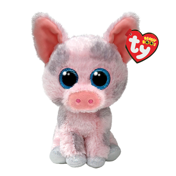 Grey-spotted pink pig Bern 15CM