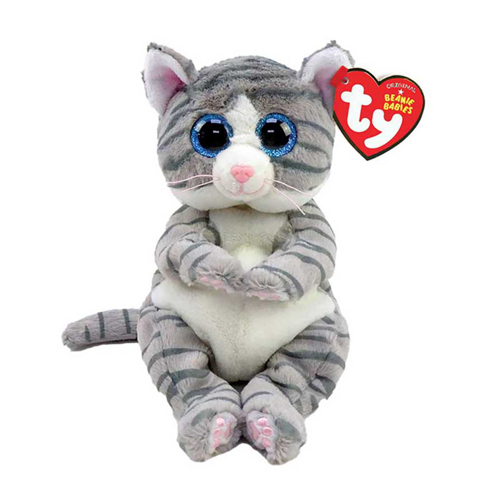 Gray tiger cat Qiqi 15CM