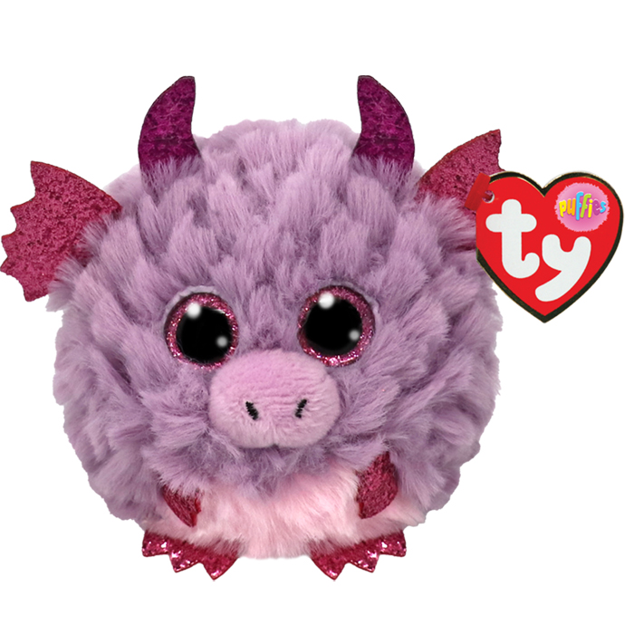 Purple Dragon Sparkle Furball - Image 2