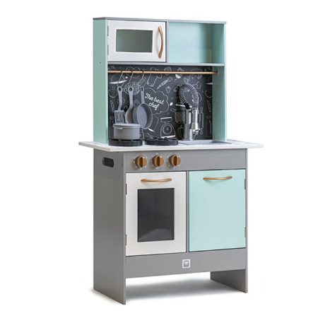 復古綠色兒童廚房套裝