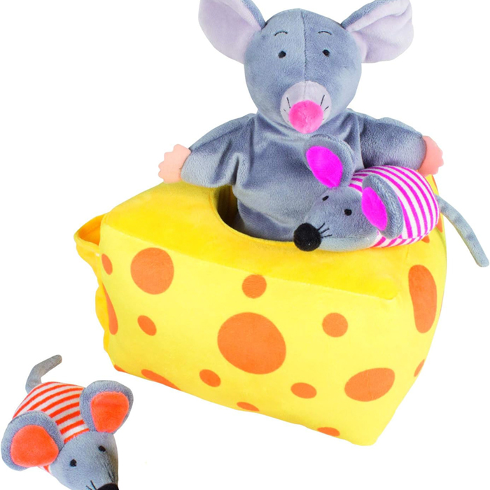 Hand Puppet Doll-Mila Mouse and Friends - Image 2