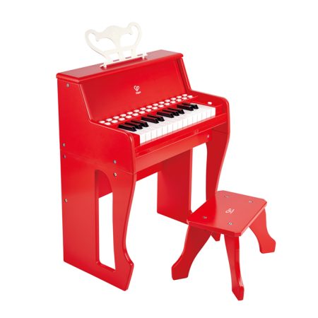 Multifunctional light teaching piano-red (enhanced version)