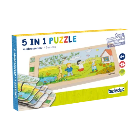 季節變化配對拼圖