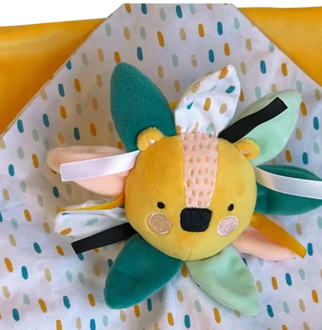 小獅子嬰兒安撫巾 CUCU DouDou Lion - Image 4